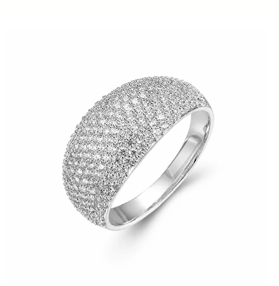 Ringe CikOrefice Gioielli Dame Anello In Argento in Silber Cristallo AN FSC-03 - AN FSC-03
